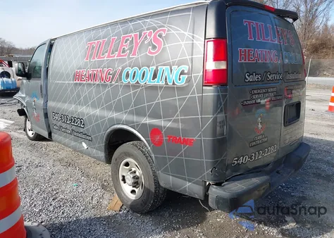 2011 Chevrolet Express 2500 Work Van from USA, damaged, VIN 1GCWGFCA5B1125148